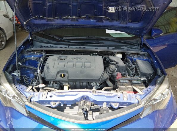 5YFBURHE4HP680486 2017 TOYOTA COROLLA Blue Widok z tyłu