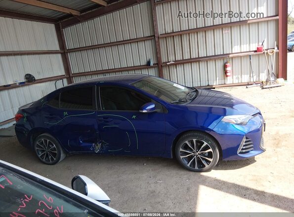 5YFBURHE4HP680486 2017 TOYOTA COROLLA Blue Widok wnętrza 360 stopni