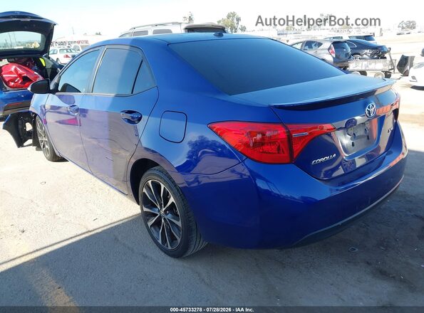 5YFBURHE4HP721487 2017 TOYOTA COROLLA Синий Задняя левая четверть