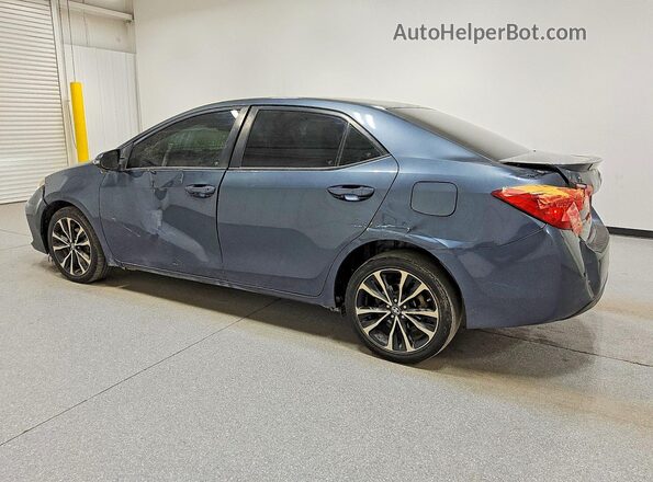5YFBURHE4HP725989 2017 TOYOTA COROLLA Gray Задня ліва чверть