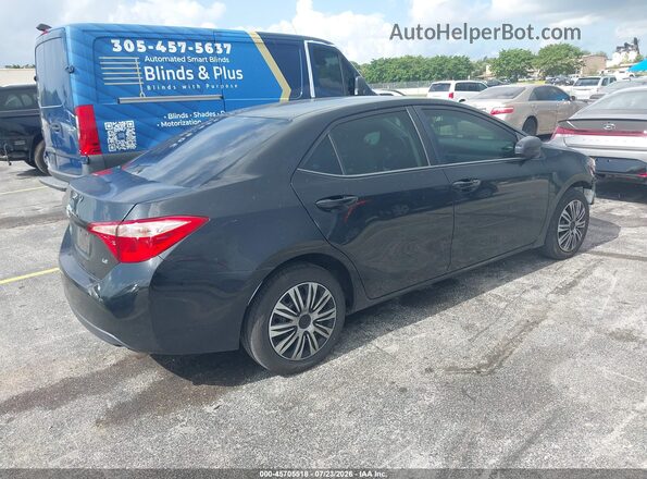 5YFBURHE4JP767133 2018 TOYOTA COROLLA Black Tył prawy
