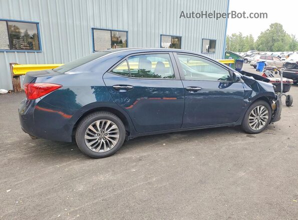5YFBURHE4JP835768 2018 TOYOTA COROLLA Blue უკანა მარჯვენა