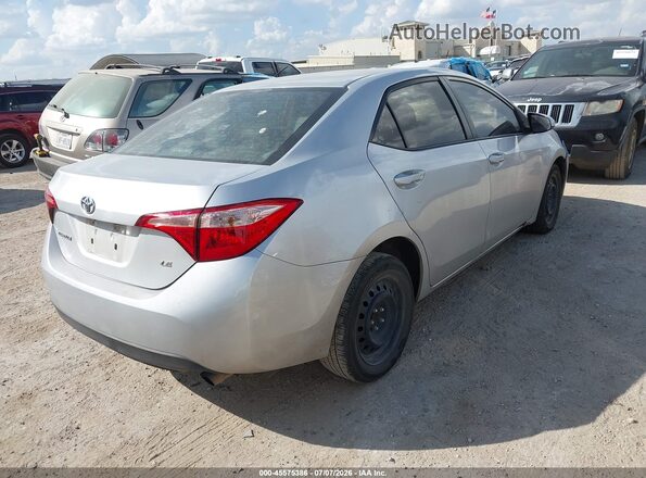 5YFBURHE4KP856508 2019 TOYOTA COROLLA Silver Tył prawy
