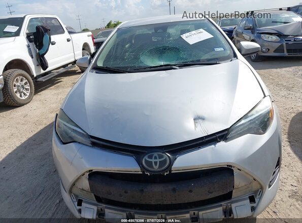 5YFBURHE4KP856508 2019 TOYOTA COROLLA Silver Widok zestawu wskaźników