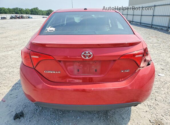 5YFBURHE4KP865273 2019 TOYOTA COROLLA Red Widok z tyłu