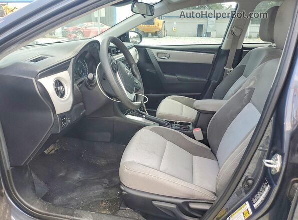 5YFBURHE4KP867489 2019 TOYOTA COROLLA Gray Widok wnętrza z przodu