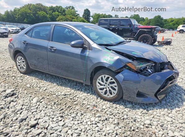 5YFBURHE4KP867489 2019 TOYOTA COROLLA Gray Przód prawy