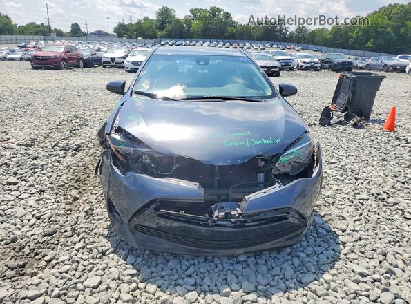 5YFBURHE4KP867489 2019 TOYOTA COROLLA Gray Widok z przodu