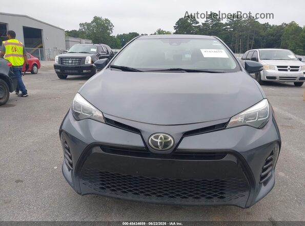 5YFBURHE4KP870943 2019 TOYOTA COROLLA Gray Instrument cluster view