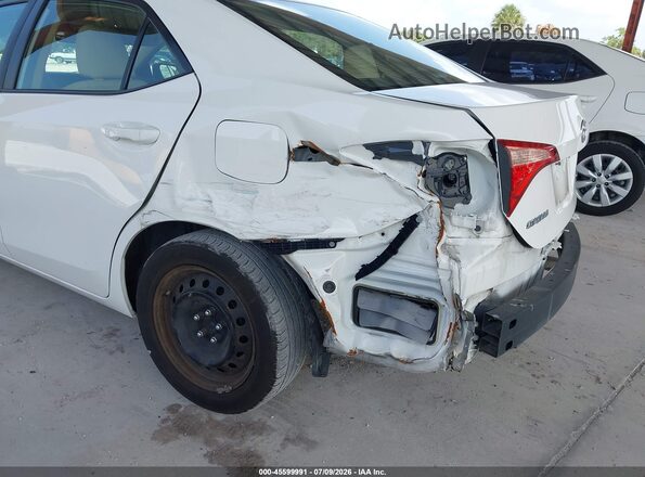 5YFBURHE4KP871638 2019 TOYOTA COROLLA White წინა ხედი