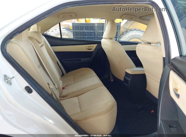 5YFBURHE4KP871638 2019 TOYOTA COROLLA White VIN კოდის სტიკერის ხედი