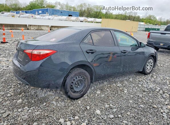 5YFBURHE4KP881182 2019 TOYOTA COROLLA Black Tył prawy