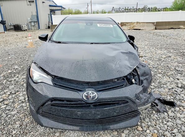 5YFBURHE4KP881182 2019 TOYOTA COROLLA Black Widok z przodu