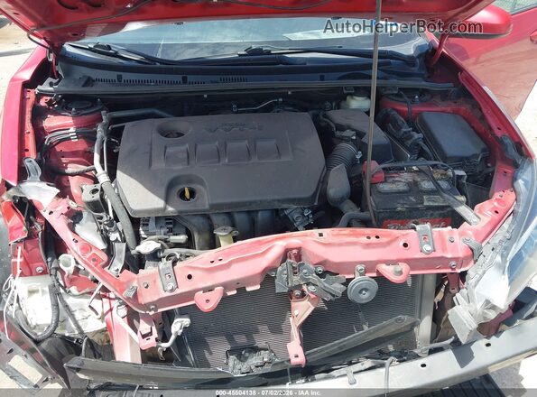 5YFBURHE4KP883983 2019 TOYOTA COROLLA Красный Вид сзади