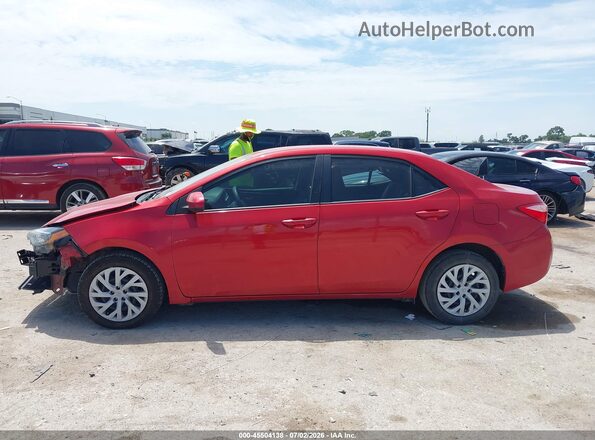 5YFBURHE4KP883983 2019 TOYOTA COROLLA Красный Панорамный вид салона 360°