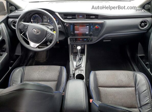 5YFBURHE4KP893140 2019 TOYOTA COROLLA Charcoal Առջևի վահանակի տեսք