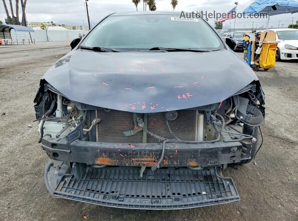 5YFBURHE4KP893140 2019 TOYOTA COROLLA Charcoal Դիմացի տեսք