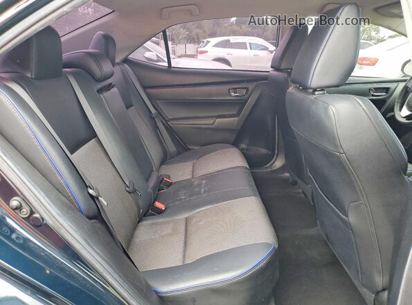 5YFBURHE4KP893140 2019 TOYOTA COROLLA Charcoal Հետևի նստատեղերի տեսք