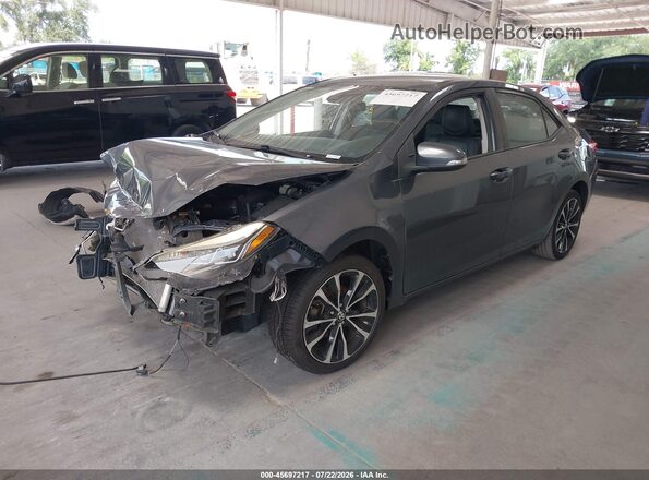 5YFBURHE4KP918599 2019 TOYOTA COROLLA Blue წინა მარცხენა ხედი სამი მეოთხედიდან