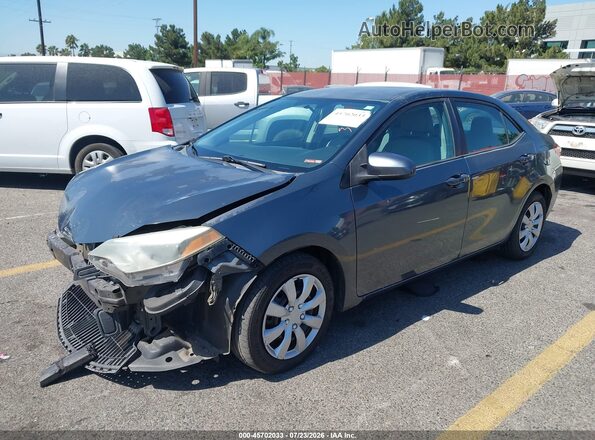 5YFBURHE5GP368563 2016 TOYOTA COROLLA Light Blue Առջևի ձախ երեք քառորդ տեսարան