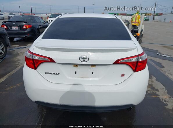 5YFBURHE5GP392216 2016 TOYOTA COROLLA Белый 
