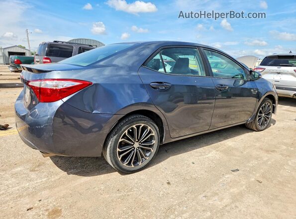 5YFBURHE5GP434609 2016 TOYOTA COROLLA Blue Rear right