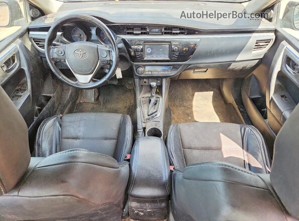 5YFBURHE5GP434609 2016 TOYOTA COROLLA Blue Dashboard view