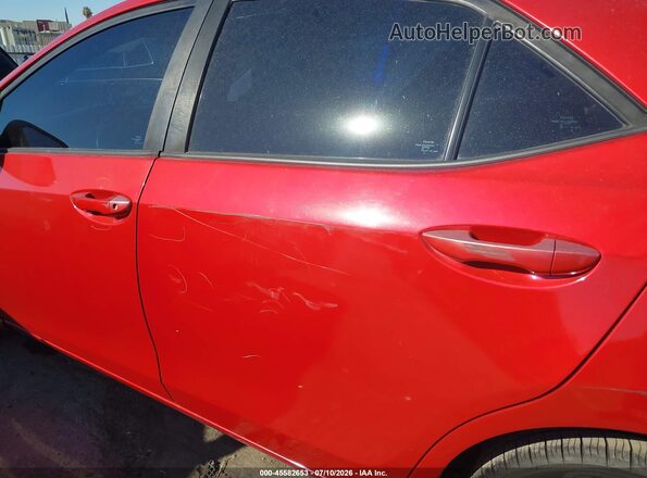 5YFBURHE5GP474074 2016 TOYOTA COROLLA Red 