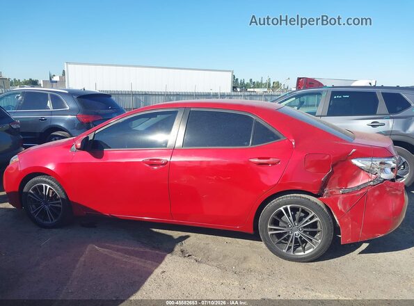 5YFBURHE5GP474074 2016 TOYOTA COROLLA Red სალონის 360-გრადუსიანი ხედი