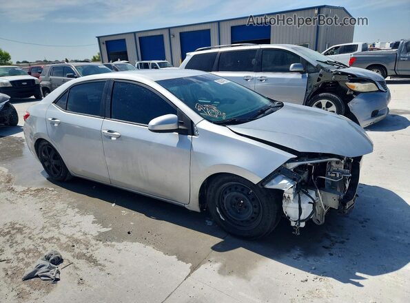 5YFBURHE5GP480277 2016 TOYOTA COROLLA Silver Delantero derecho