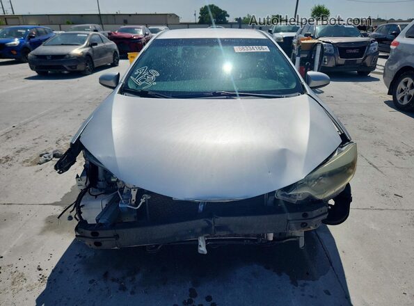 5YFBURHE5GP480277 2016 TOYOTA COROLLA Silver Vista frontal