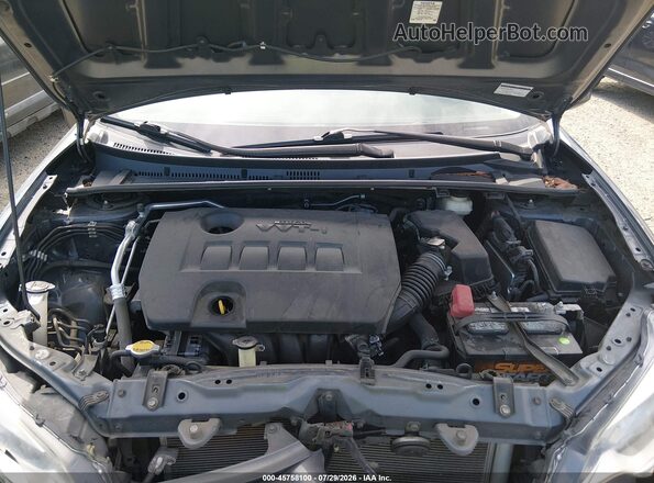 5YFBURHE5GP483633 2016 TOYOTA COROLLA Gray Rear view