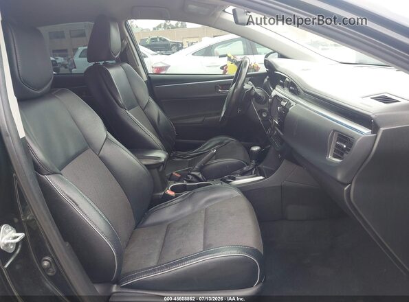 5YFBURHE5GP494602 2016 TOYOTA COROLLA Black Vista interior delantera