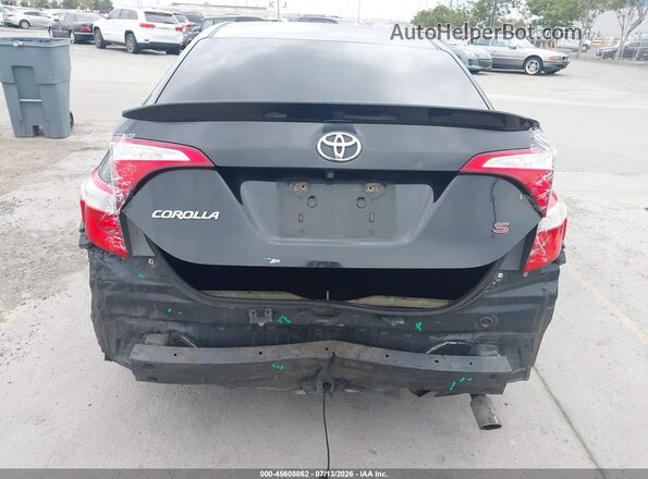 5YFBURHE5GP494602 2016 TOYOTA COROLLA Black Vista frontal