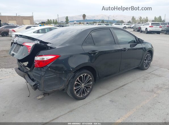5YFBURHE5GP494602 2016 TOYOTA COROLLA Black Trasero derecho