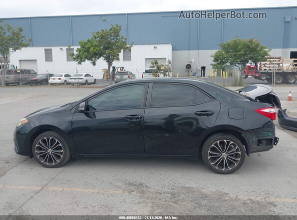 5YFBURHE5GP494602 2016 TOYOTA COROLLA Black 