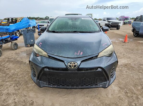 5YFBURHE5HP613007 2017 TOYOTA COROLLA Gray Vista frontal