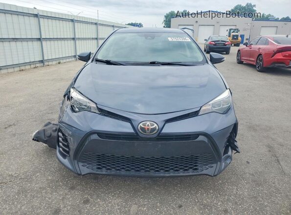 5YFBURHE5HP720817 2017 TOYOTA COROLLA Gray Front view