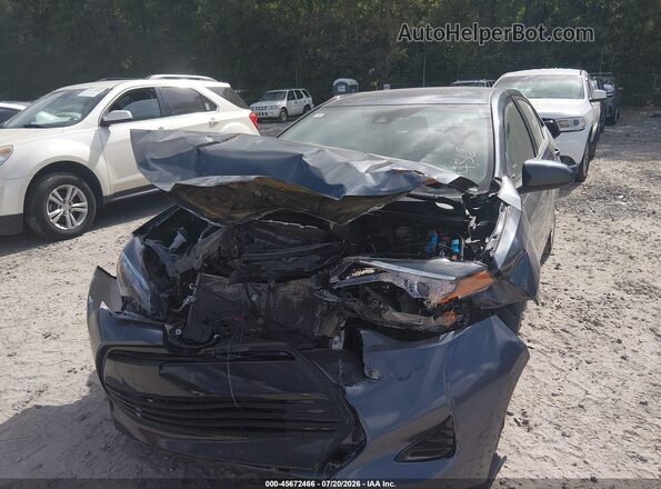 5YFBURHE5KP857442 2019 TOYOTA COROLLA Gray Widok z przodu