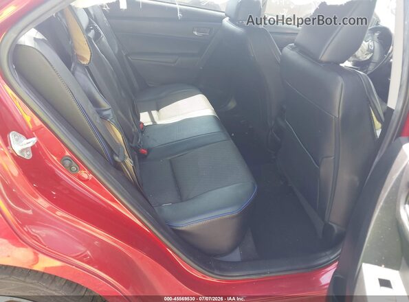 5YFBURHE5KP892370 2019 TOYOTA COROLLA Red VIN կոդի պիտակի տեսք