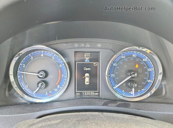 5YFBURHE5KP903285 2019 TOYOTA COROLLA Silver Vista del cuadro de instrumentos