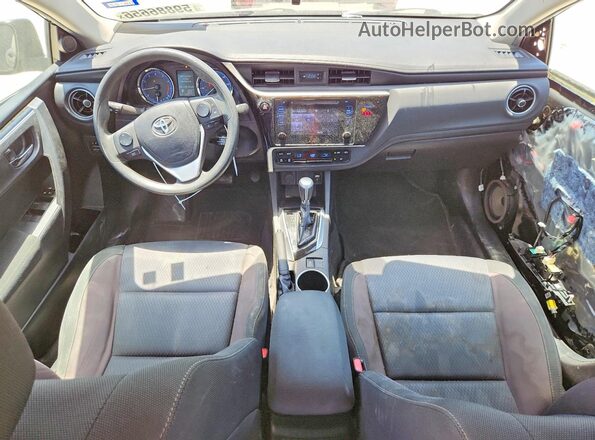 5YFBURHE5KP935296 2019 TOYOTA COROLLA Black Dashboard view