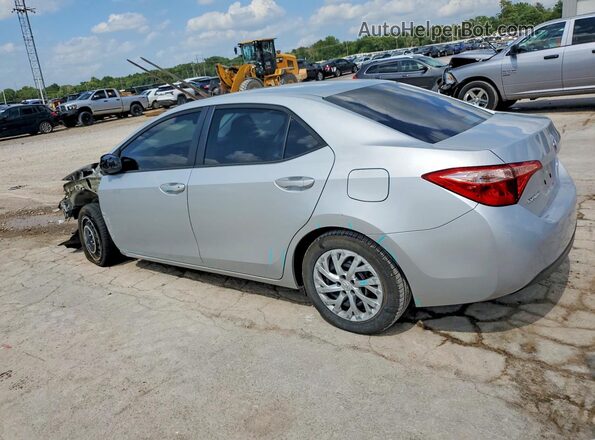 5YFBURHE5KP937825 2019 TOYOTA COROLLA Silver Rear left
