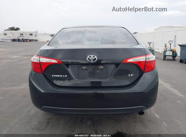5YFBURHE6GP435798 2016 TOYOTA COROLLA Black 