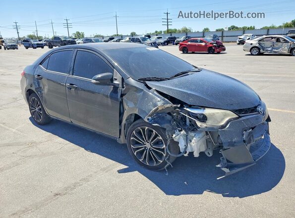 5YFBURHE6GP447451 2016 TOYOTA COROLLA Угольный Передняя правая четверть