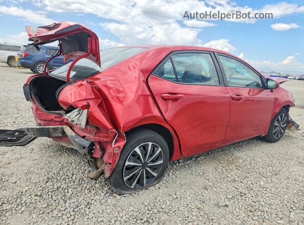 5YFBURHE6GP476691 2016 TOYOTA COROLLA Красный Задняя правая четверть