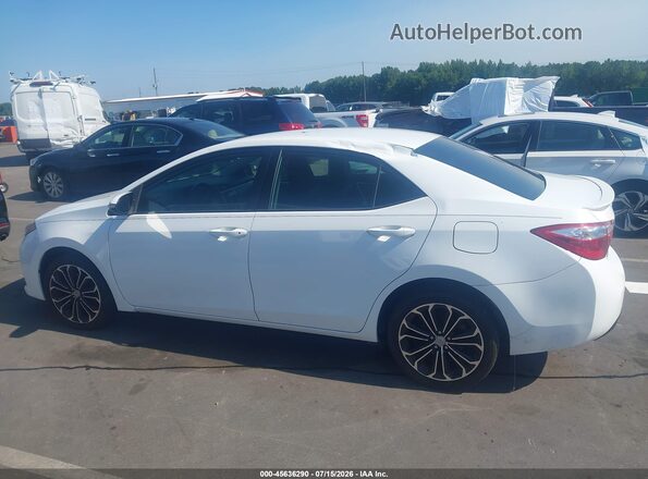5YFBURHE6GP484127 2016 TOYOTA COROLLA White Widok wnętrza 360 stopni