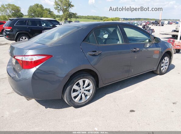 5YFBURHE6GP499310 2016 TOYOTA COROLLA Gray Հետևի աջ