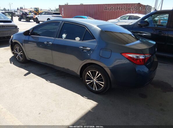 5YFBURHE6GP559442 2016 TOYOTA COROLLA Gray Trasero izquierdo