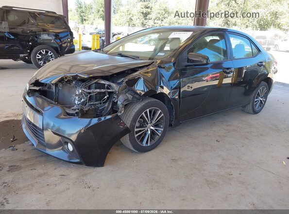 5YFBURHE6GP565211 2016 TOYOTA COROLLA Black Front left